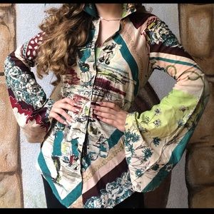 Long sleeve, brand is  JPG.Jeans